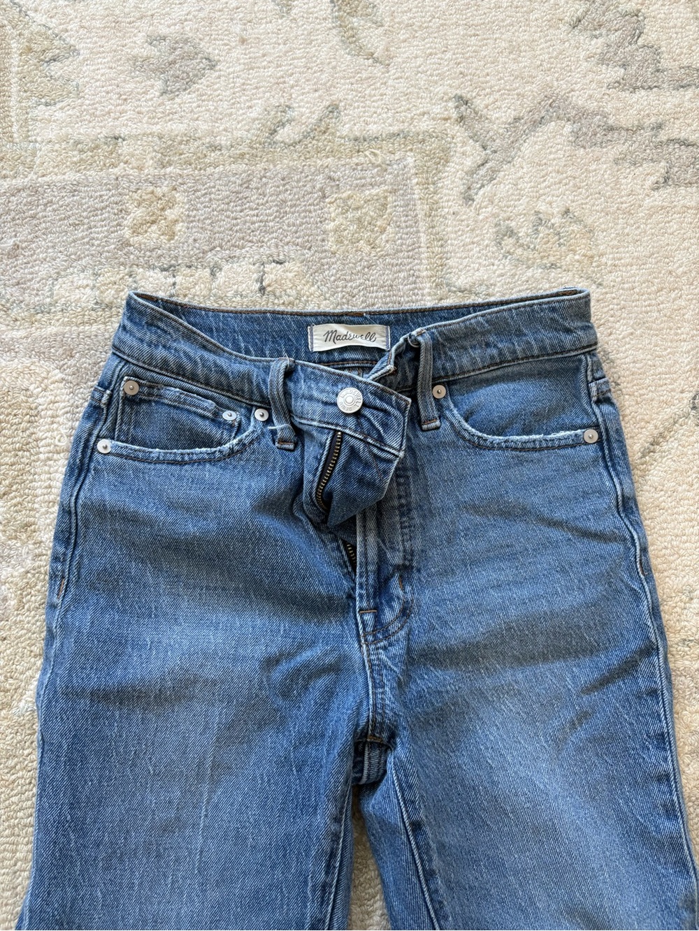 Madewell Perfect Vintage Jean - Medium Blue Denim